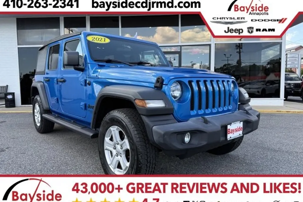 2021 Jeep Wrangler Unlimited Sport S photo 1