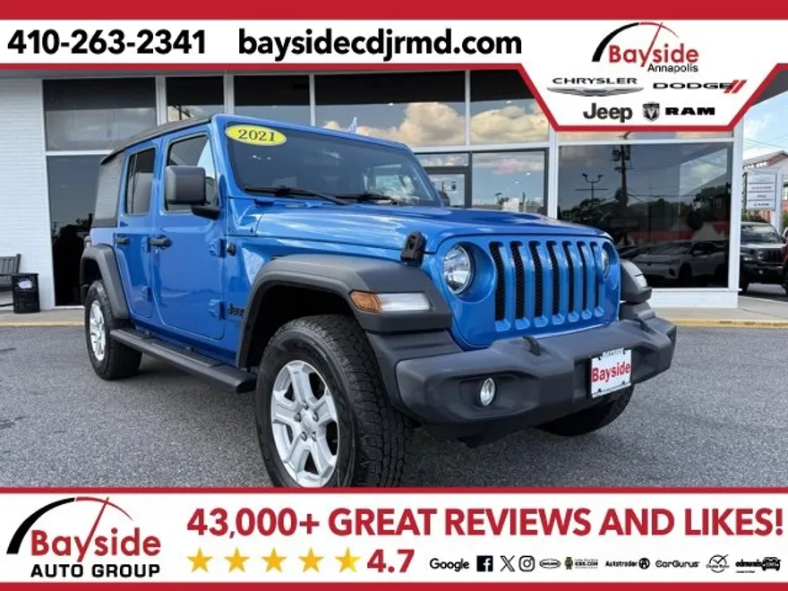 2021 Jeep Wrangler Unlimited Sport S photo 1