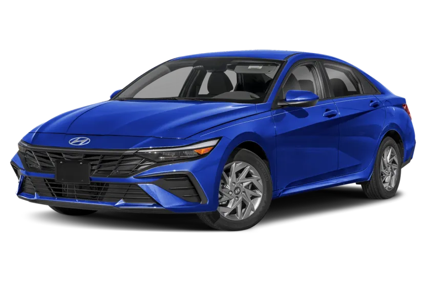 2025 Hyundai Elantra Hybrid Blue photo 1
