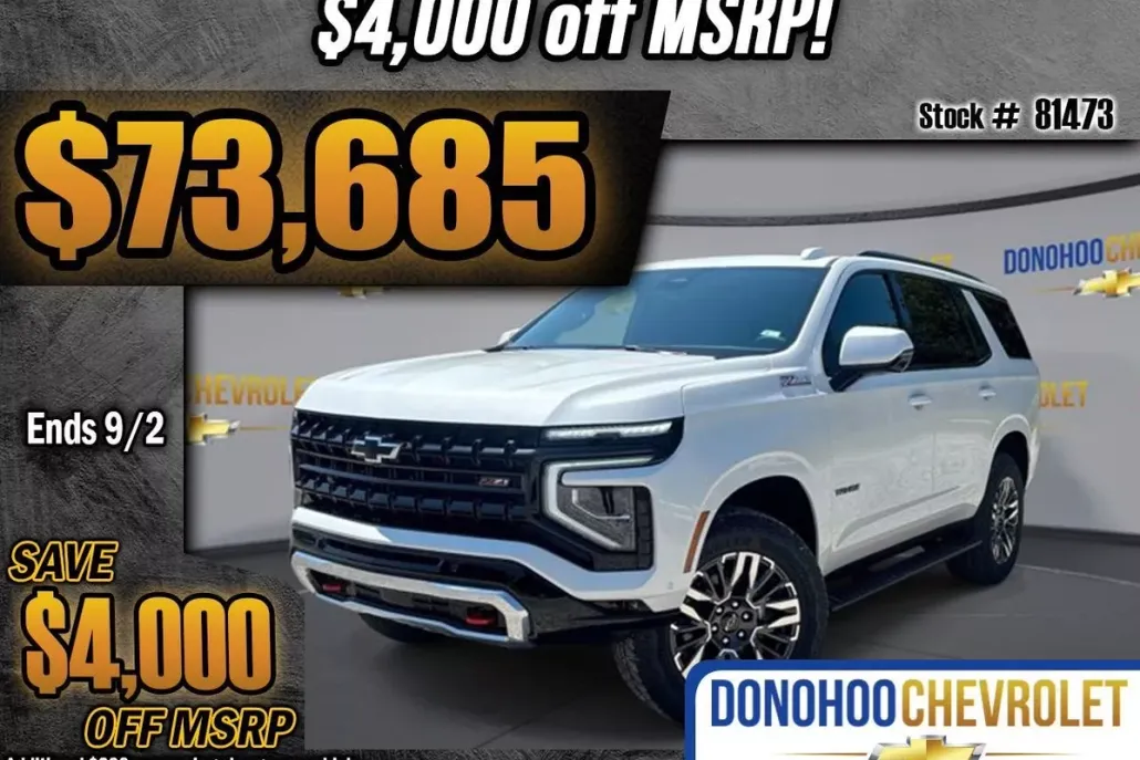 2025 Chevrolet Tahoe Z71 photo 1