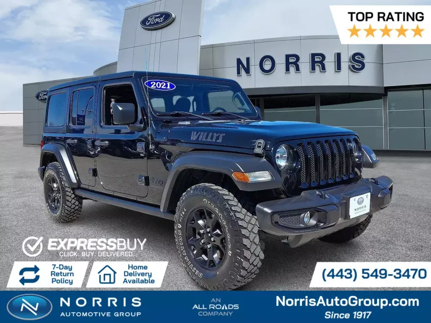 2021 Jeep Wrangler Unlimited Willys Sport photo 1
