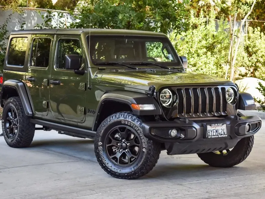 2021 Jeep Wrangler Unlimited Willys photo 1