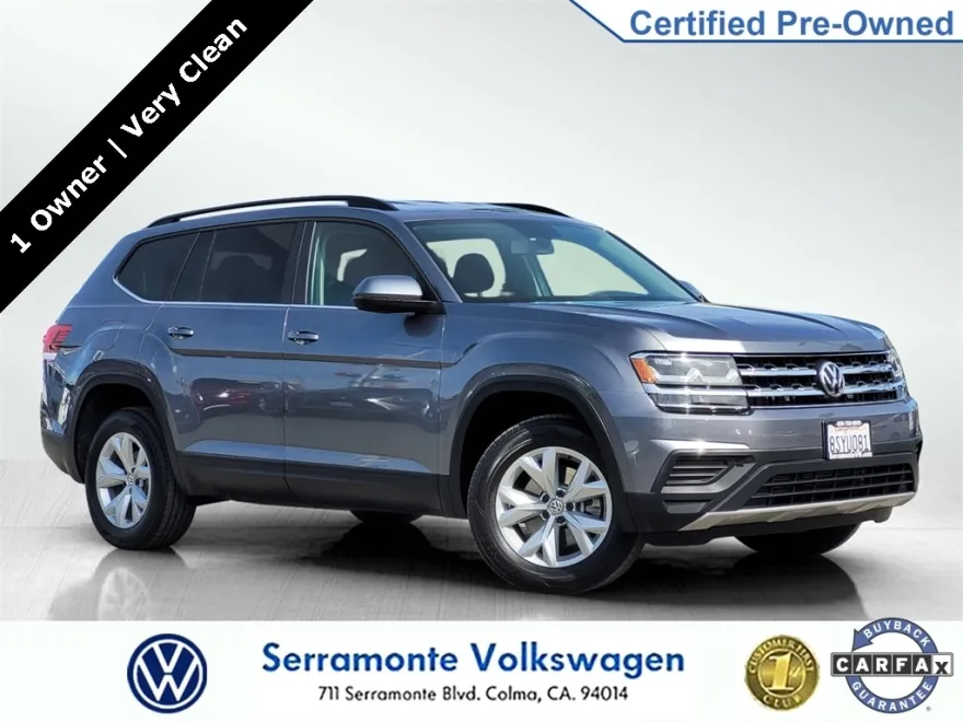 2020 Volkswagen Atlas V6 S photo 1