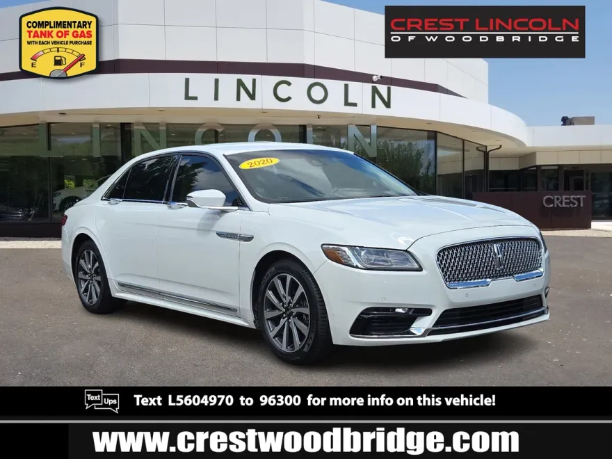 2020 Lincoln Continental Standard photo 1