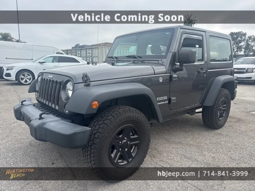 2017 Jeep Wrangler Sport photo 1