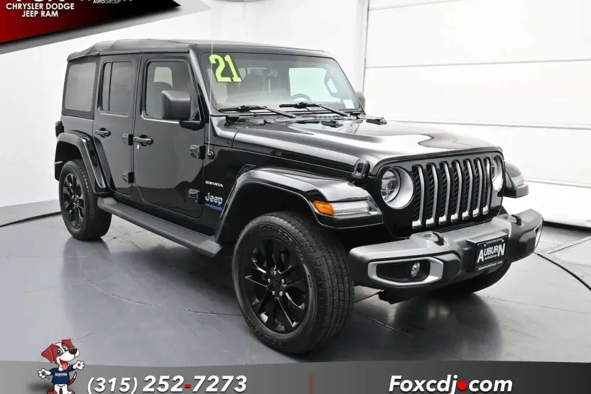 2021 Jeep Wrangler Unlimited Sahara 4xe photo 1