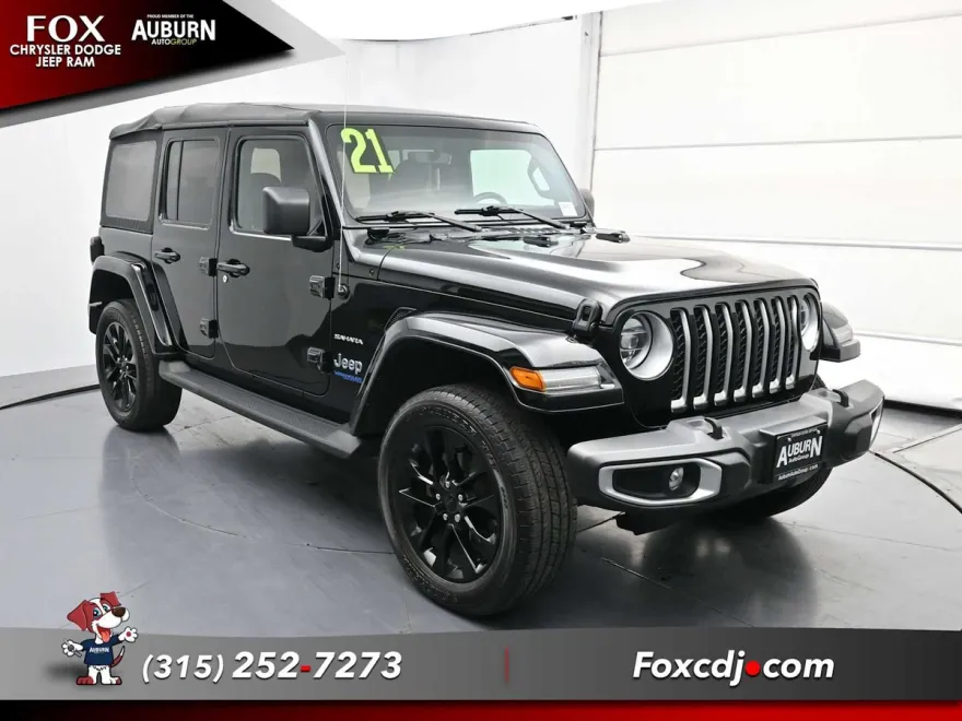 2021 Jeep Wrangler Unlimited Sahara 4xe photo 1