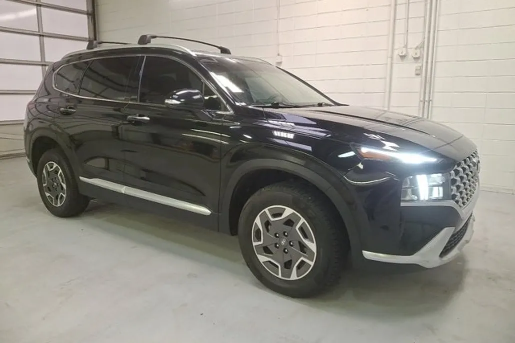 2022 Hyundai Santa Fe Blue photo 1