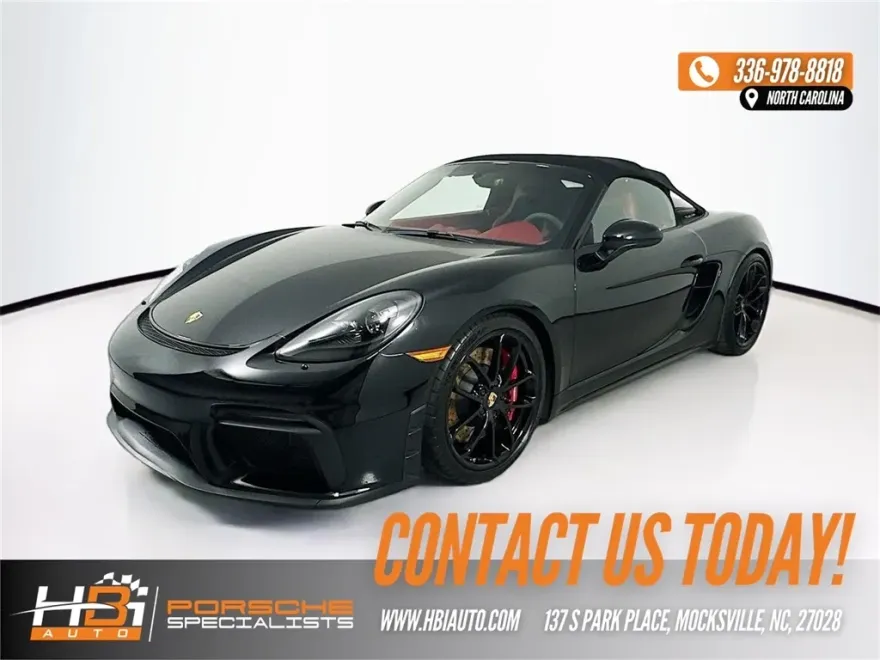 2021 Porsche Boxster Spyder Base photo 1