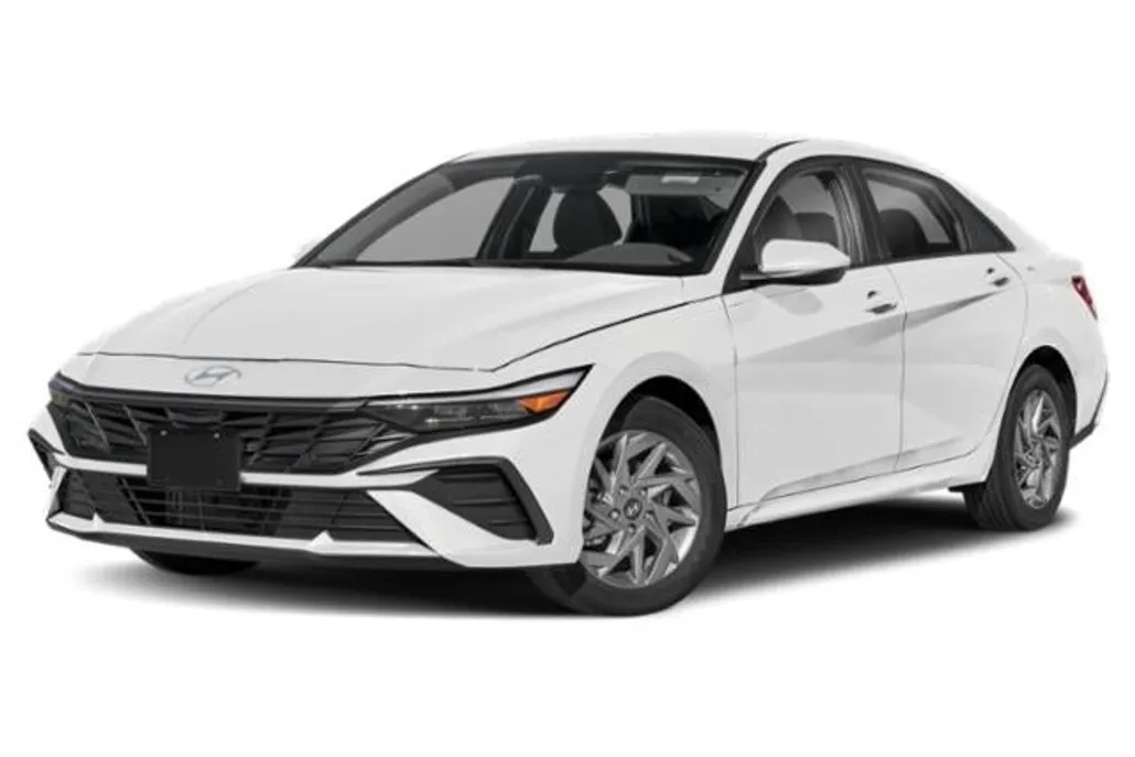 2025 Hyundai Elantra Hybrid Blue photo 1