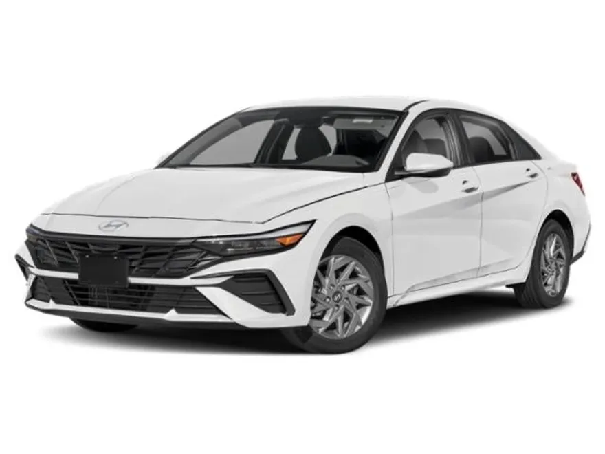 2025 Hyundai Elantra Hybrid Blue photo 1