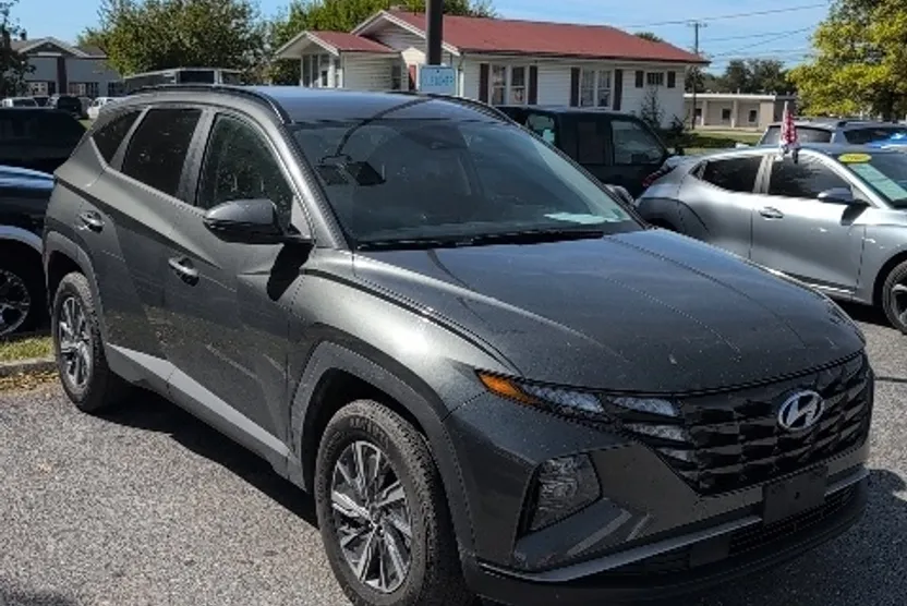 2022 Hyundai Tucson Hybrid Blue photo 1