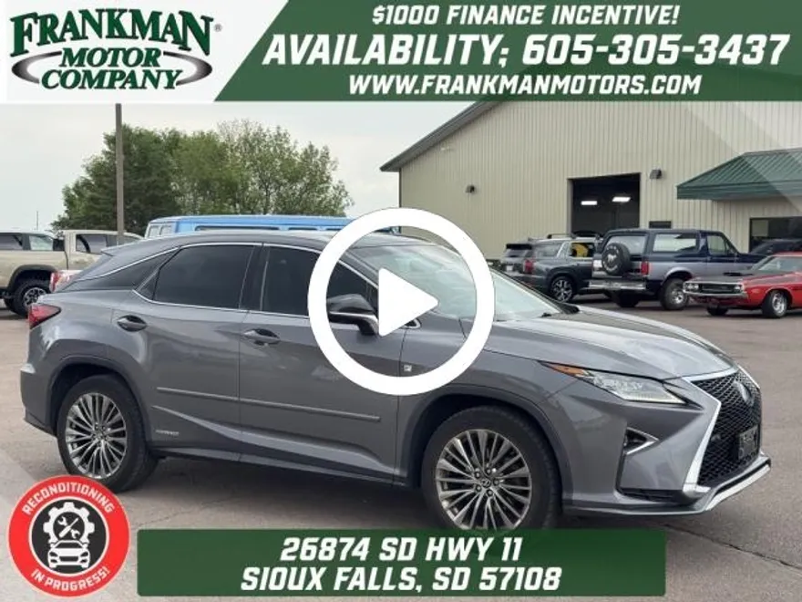 2017 Lexus RX 450h F SPORT photo 1