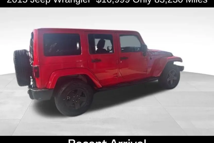 2015 Jeep Wrangler Unlimited Sahara photo 1
