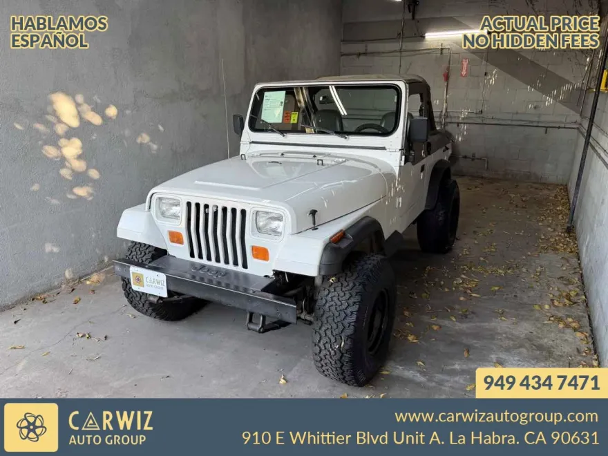 1988 Jeep Wrangler Two-Door Base photo 1