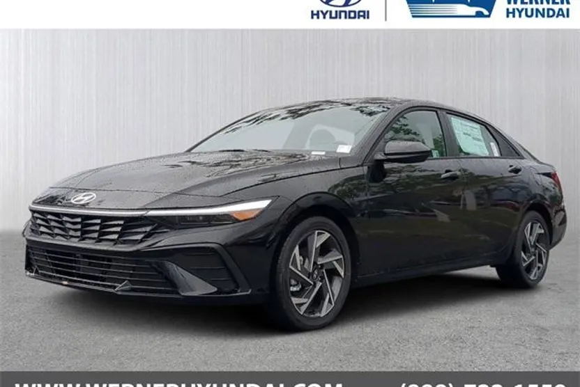 2025 Hyundai Elantra Hybrid Blue photo 1