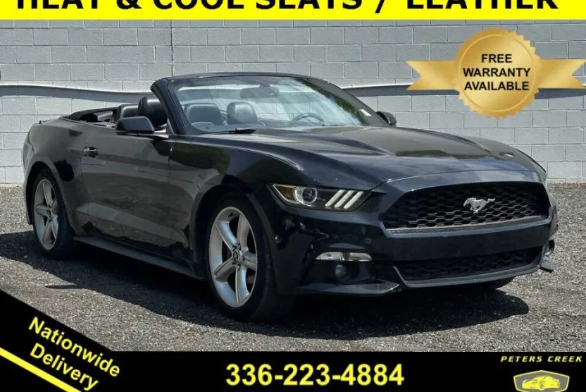 2016 Ford Mustang EcoBoost Premium Convertible photo 1