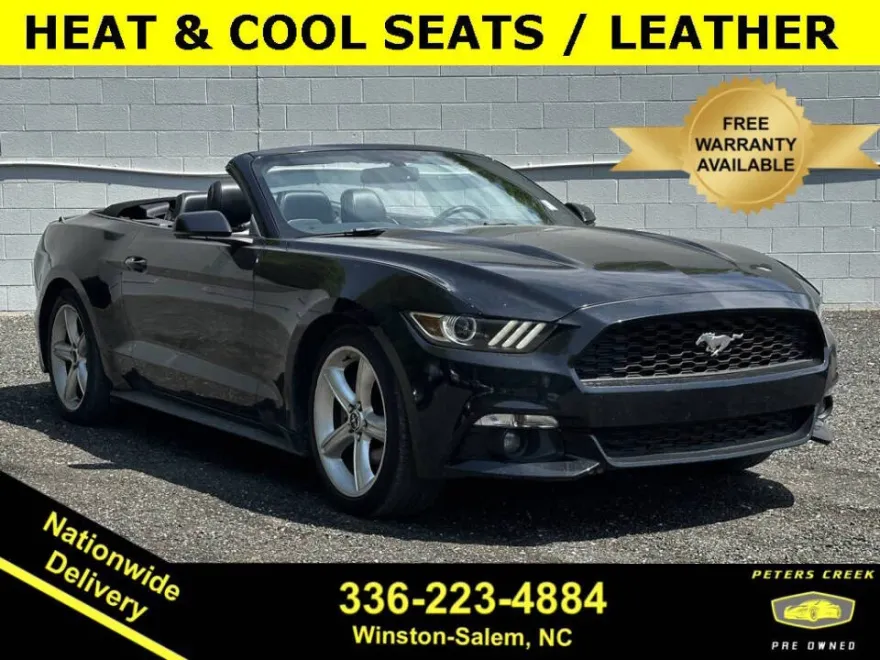 2016 Ford Mustang EcoBoost Premium Convertible photo 1