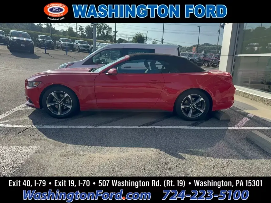 2015 Ford Mustang V6 Convertible photo 1