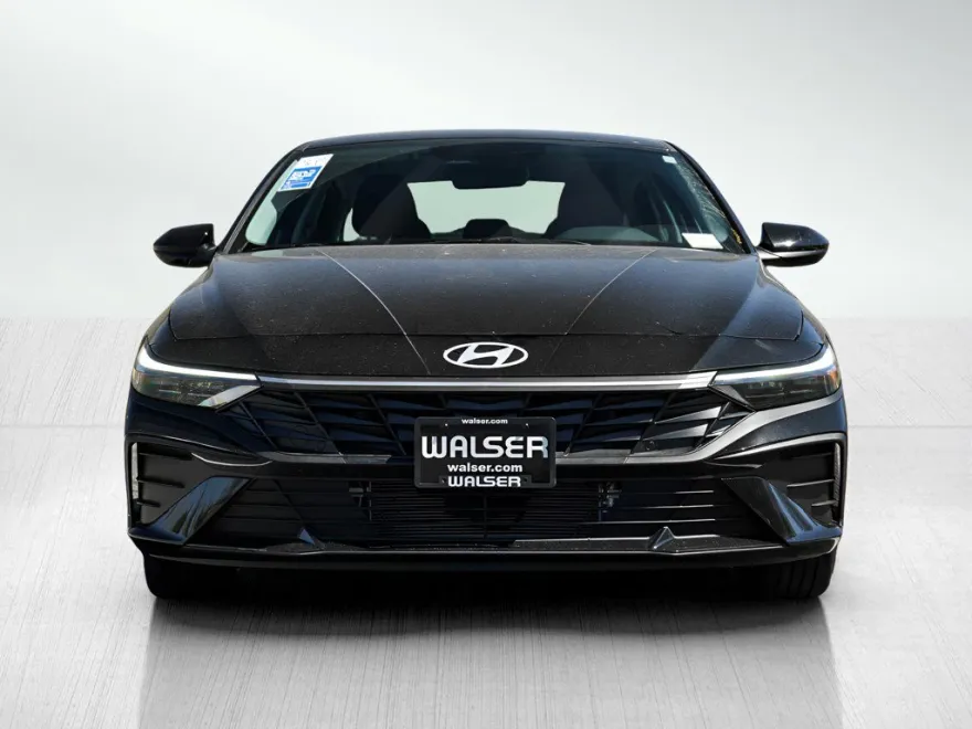 2025 Hyundai Elantra Hybrid Blue photo 1