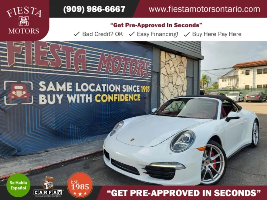 2013 Porsche 911 4S Cabriolet photo 1