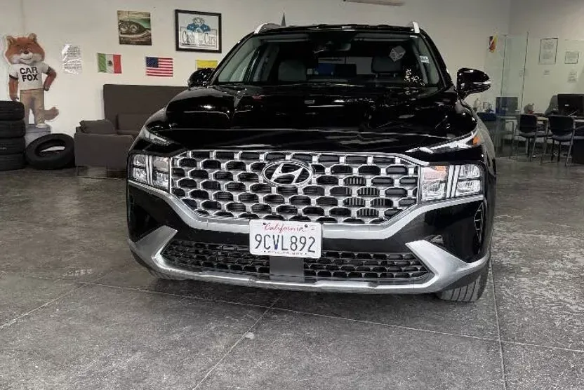 2022 Hyundai Santa Fe Blue photo 1