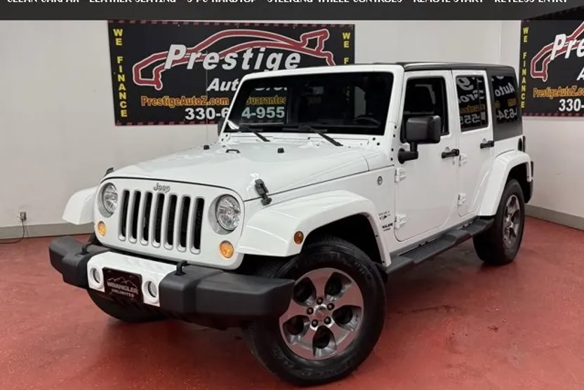 2016 Jeep Wrangler Unlimited Sahara photo 1