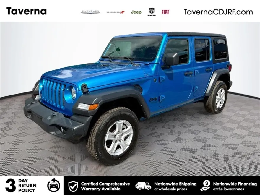 2022 Jeep Wrangler Unlimited Sport S photo 1