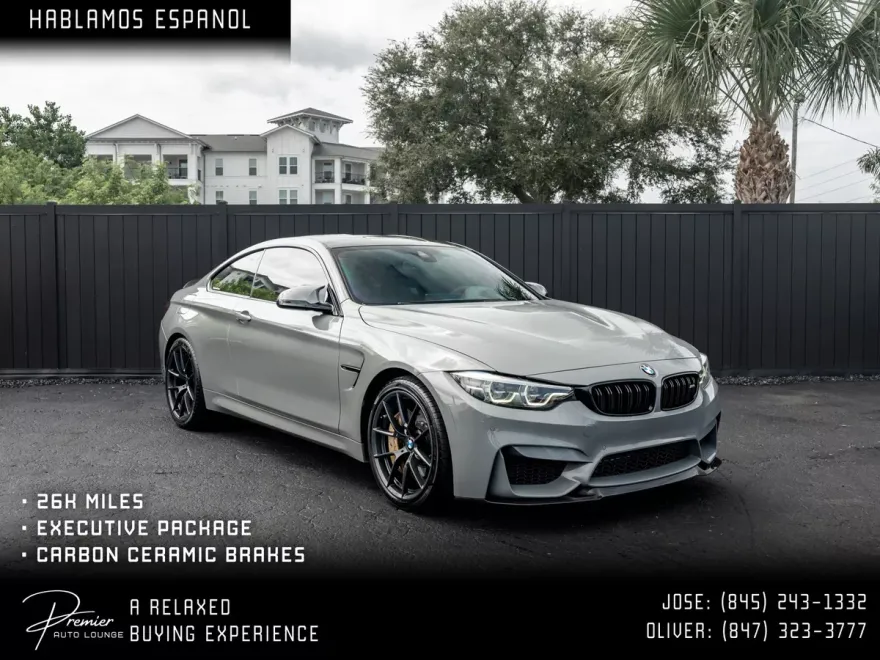 2019 Bmw M4 CS Coupe photo 1