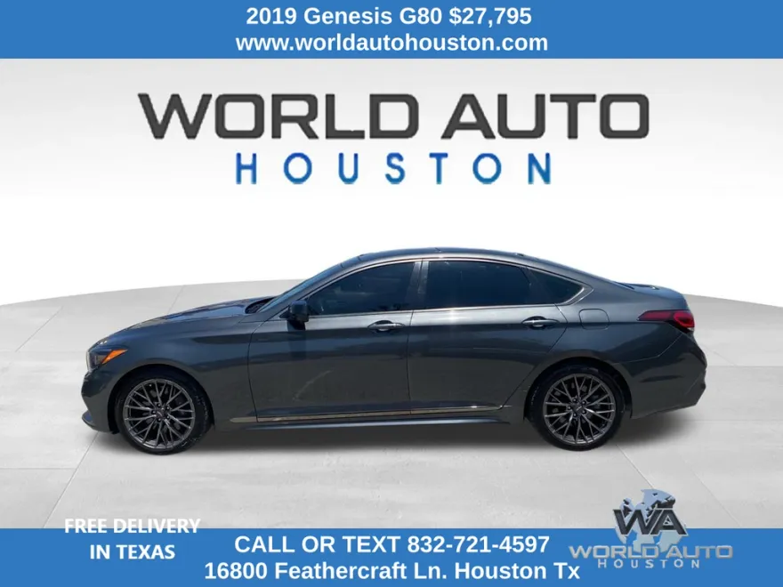 2019 Genesis G80 3.3T Sport photo 1