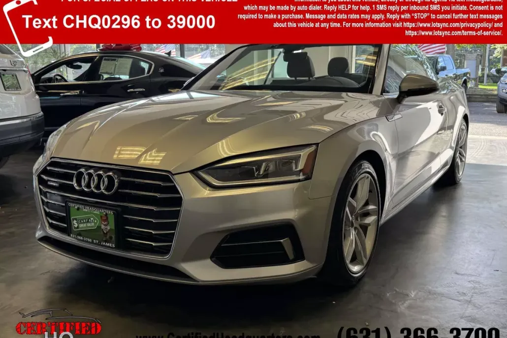 2019 Audi A5 Cabriolet Premium 45 TFSI Quattro photo 1