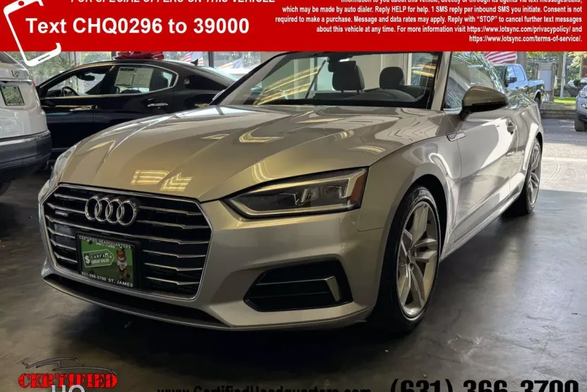 2019 Audi A5 Cabriolet Premium 45 TFSI Quattro photo 1