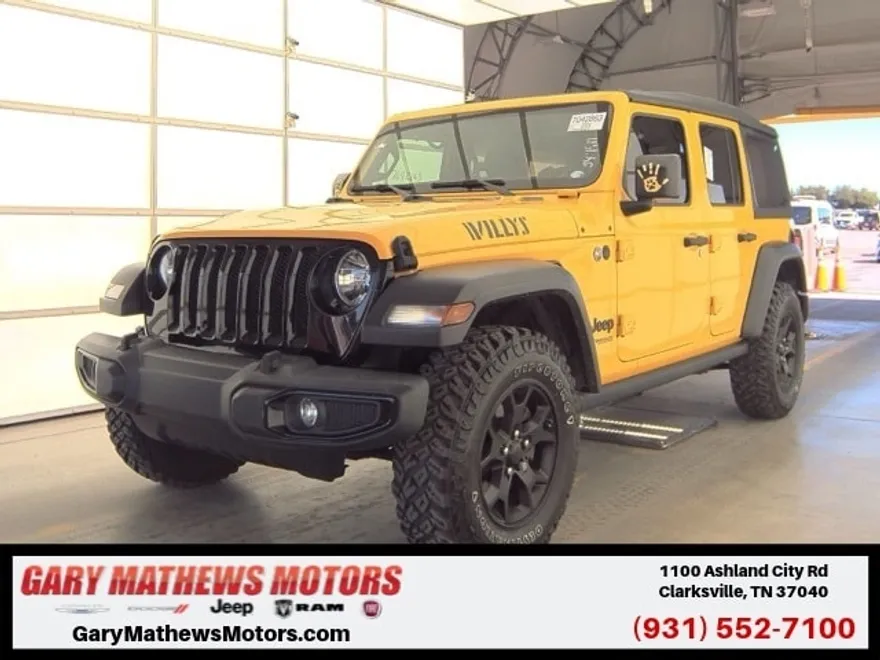 2021 Jeep Wrangler Unlimited Willys photo 1