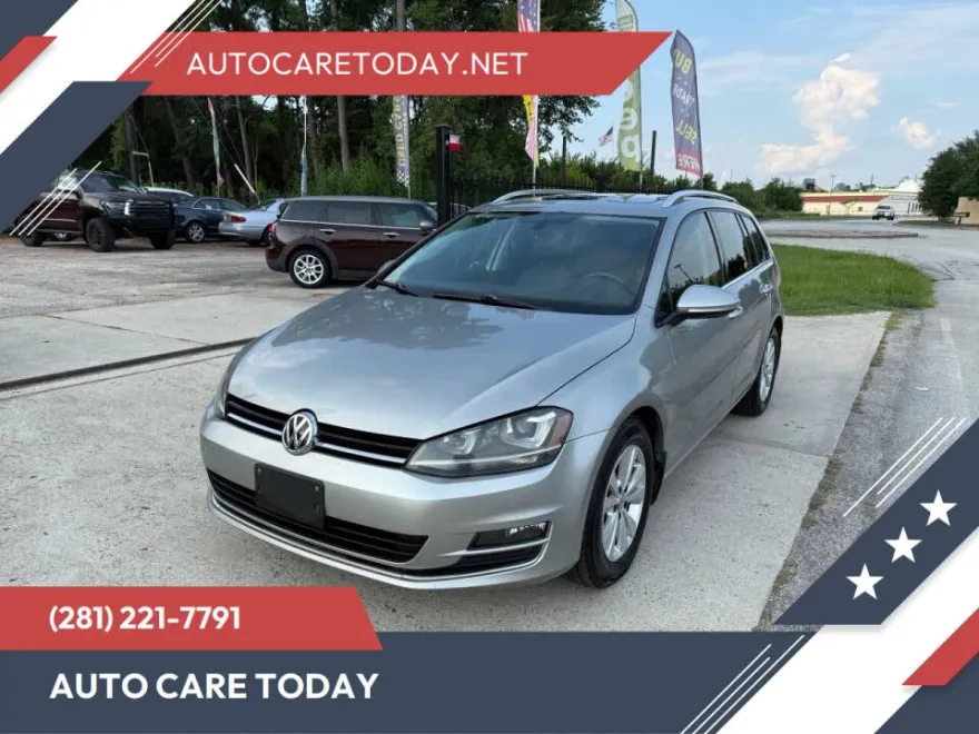 2015 Volkswagen Golf SportWagen TDI SEL photo 1