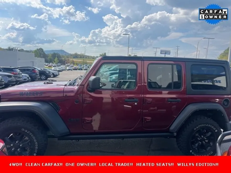 2021 Jeep Wrangler Unlimited Willys photo 1