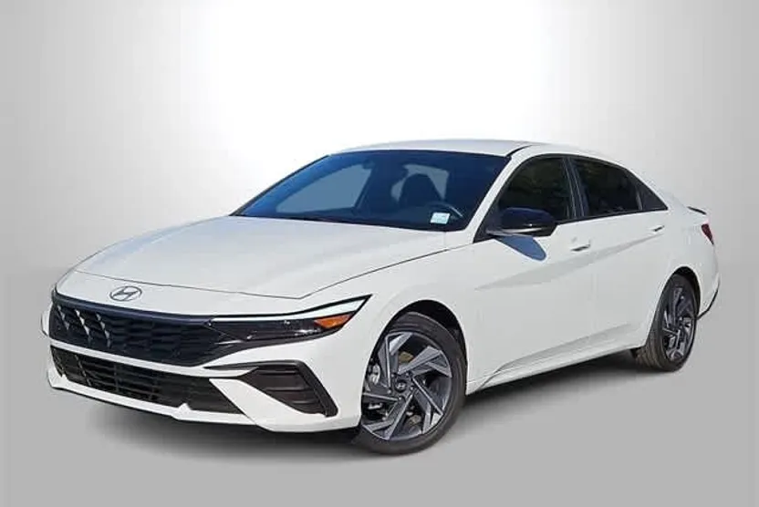 2025 Hyundai Elantra Hybrid Blue photo 1
