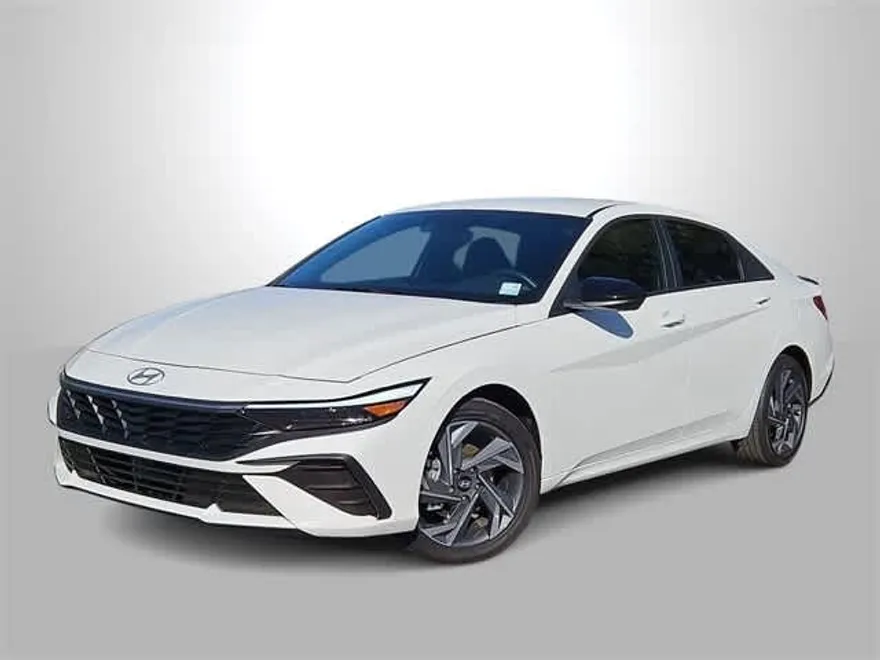 2025 Hyundai Elantra Hybrid Blue photo 1