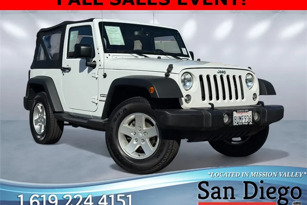 2017 Jeep Wrangler Sport photo 1
