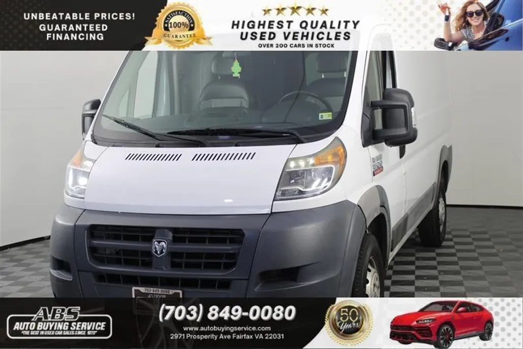 2017 Ram ProMaster 1500 Cargo Van photo 1