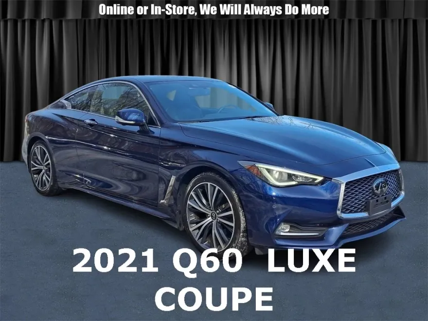 2021 Infiniti Q60 3.0t Luxe Coupe photo 1