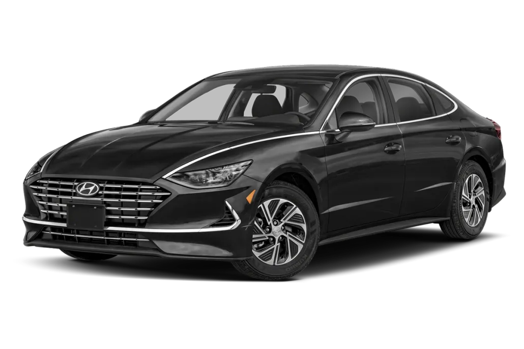 2023 Hyundai Sonata Hybrid Blue photo 1