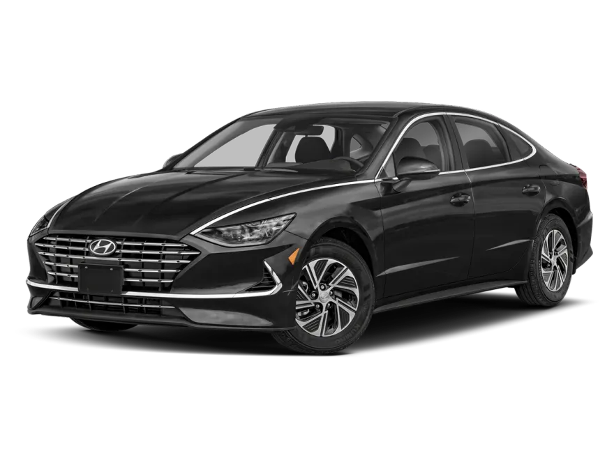 2023 Hyundai Sonata Hybrid Blue photo 1