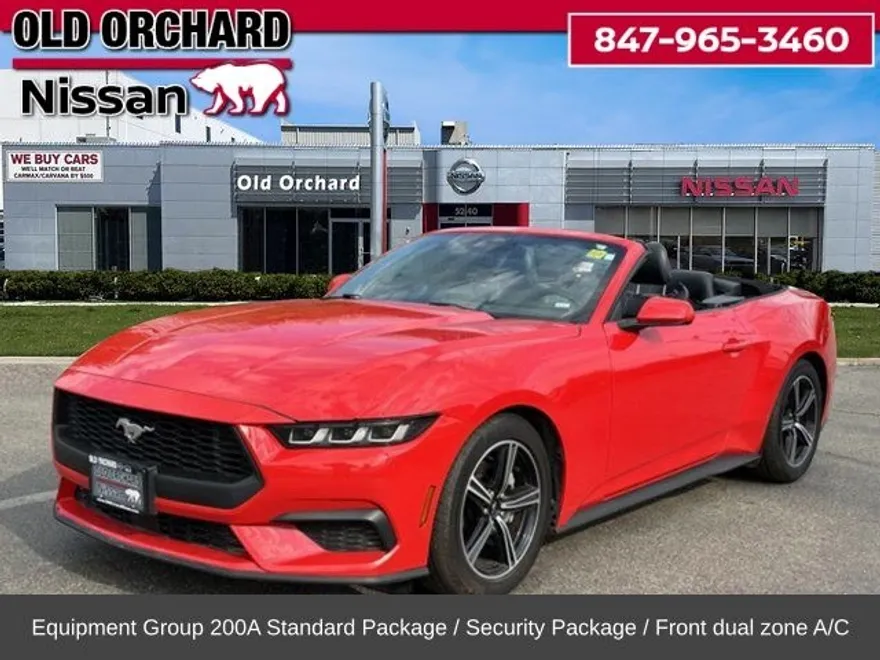 2024 Ford Mustang EcoBoost Premium Convertible photo 1