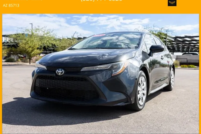 2021 Toyota Corolla LE photo 1