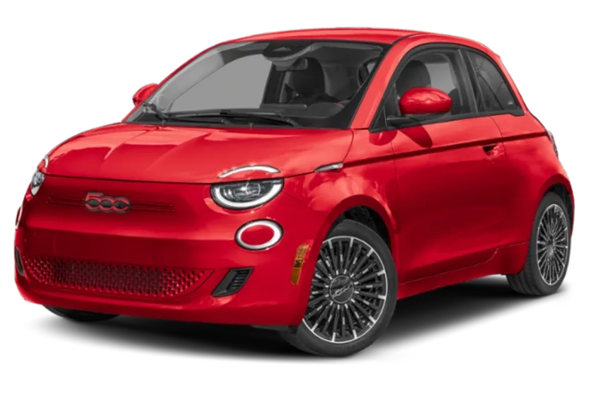 2024 Fiat 500e Red photo 1