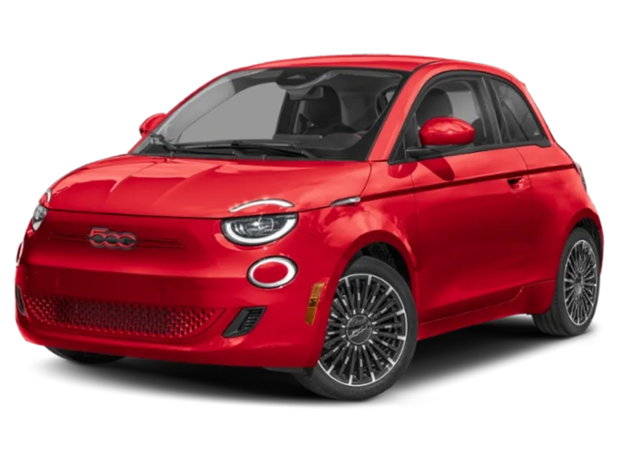 2024 Fiat 500e Red photo 1