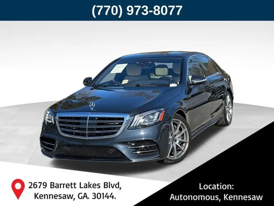2019 Mercedes Benz S 450 560 photo 1