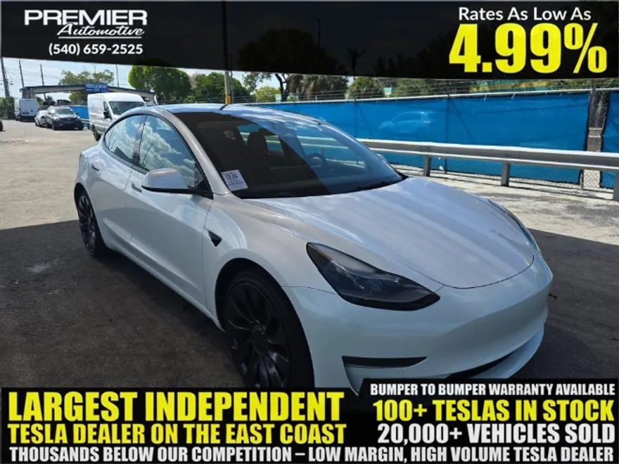 2022 Tesla Model 3 Performance photo 1