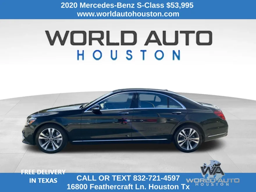 2020 Mercedes Benz S 450 560 4MATIC photo 1