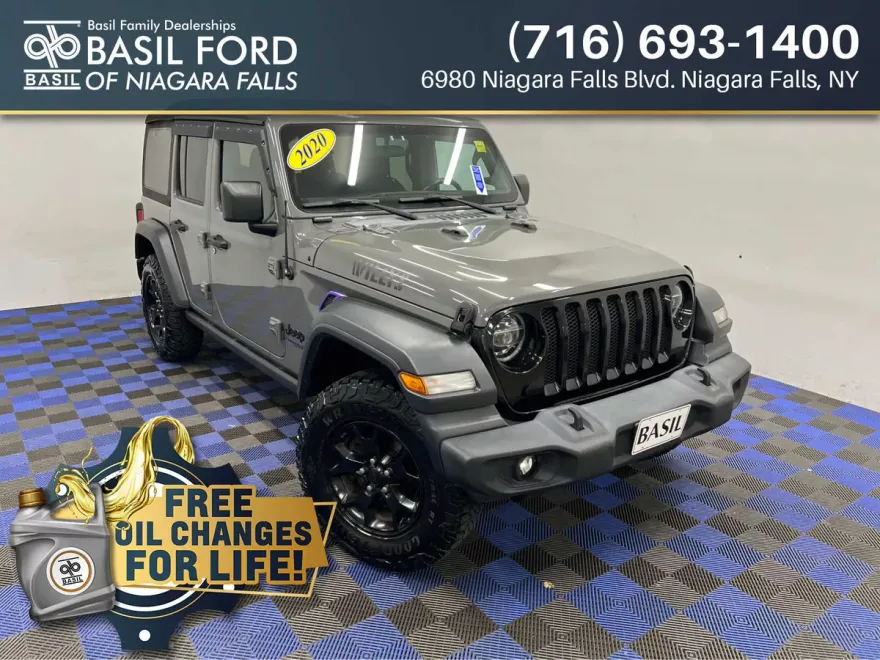 2020 Jeep Wrangler Unlimited Willys photo 1